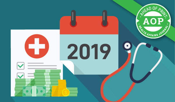 Ahead of Print: Health Spending in 2019