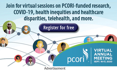 Advertisement: PCORI Virtual Annual Meeting