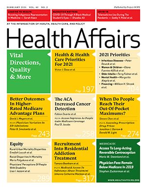 Health Affairs September 2020